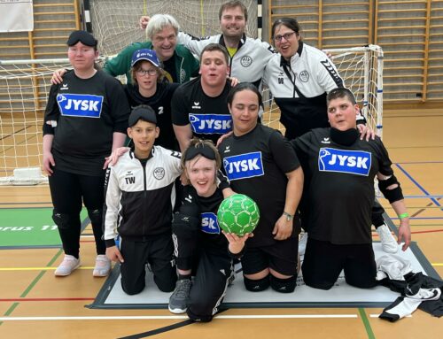 Heider erfolgreich beim Blindenhandball – Die Möwen des MTV Heide gewinnen die Schweizer Juniorenmeisterschaft im Torball!